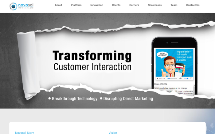 Novosol Mobile Advertising & Marketing Platform